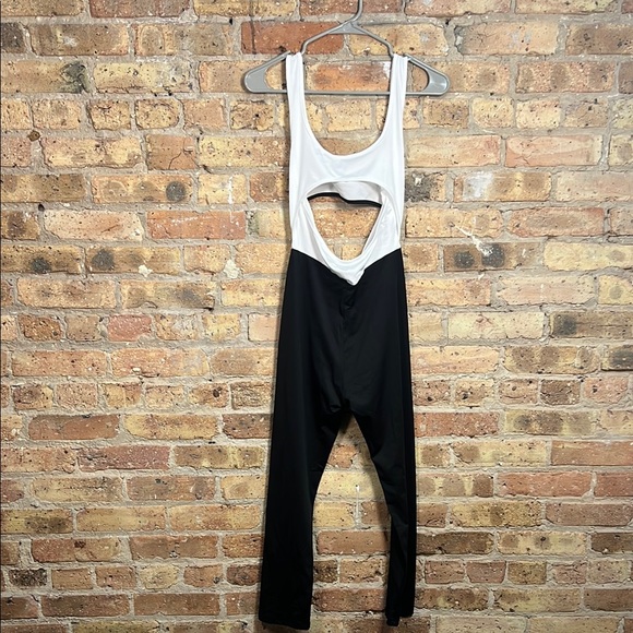 Stylish Black and White Jumpsuit - Picture 3 of 3